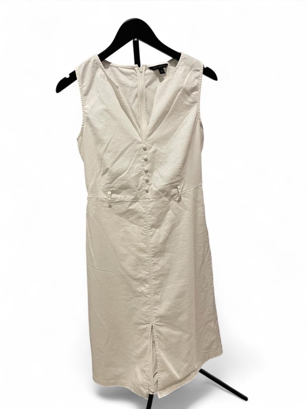 Banana Republic Sleeveless V-Neck Midi Dress